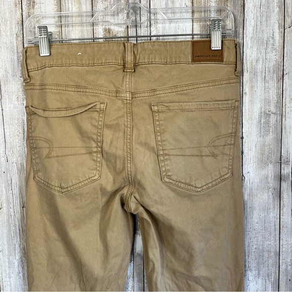 American Eagle Khaki Jegging Mid Rise Khaki Regular 6 - Picture 5 of 8